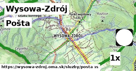 pošta v Wysowa-Zdrój