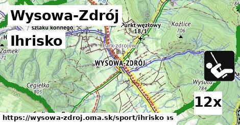 ihrisko v Wysowa-Zdrój