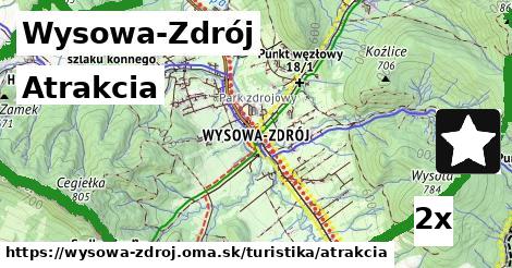 Atrakcia, Wysowa-Zdrój