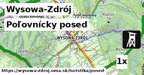 Poľovnícky posed, Wysowa-Zdrój