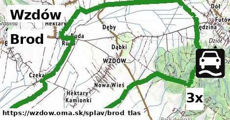 Brod, Wzdów