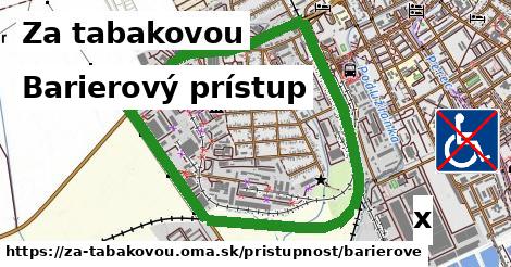 Barierový prístup, Za tabakovou