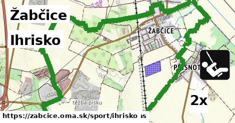 Ihrisko, Žabčice
