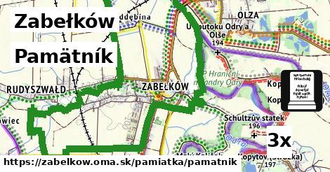 Pamätník, Zabełków