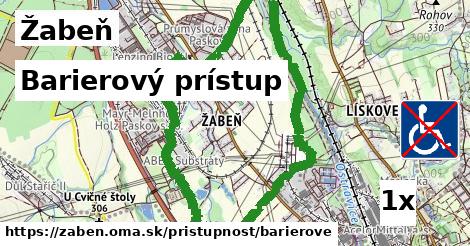 Barierový prístup, Žabeň