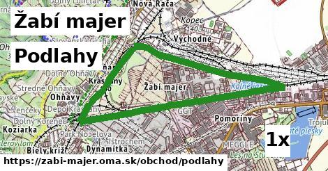 podlahy v Žabí majer