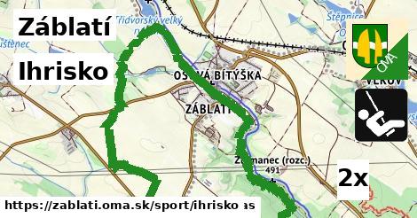 Ihrisko, Záblatí