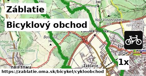 Bicyklový obchod, Záblatie