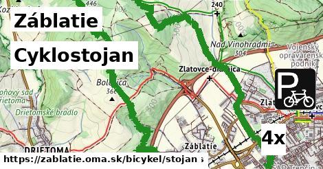 Cyklostojan, Záblatie