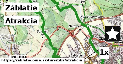 Atrakcia, Záblatie