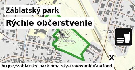 Všetky body v Záblatský park