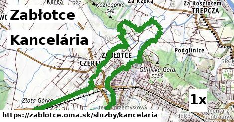 kancelária v Zabłotce