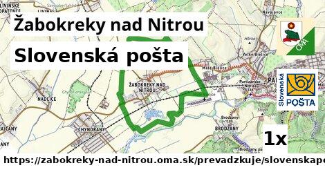 Slovenská pošta, Žabokreky nad Nitrou