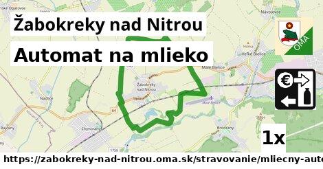 Automat na mlieko, Žabokreky nad Nitrou