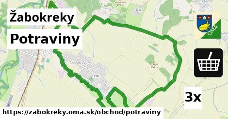 Potraviny, Žabokreky