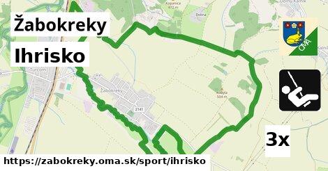 Ihrisko, Žabokreky