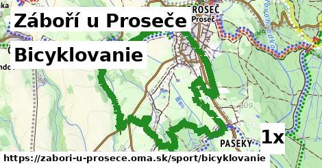 Bicyklovanie, Záboří u Proseče