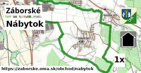 Nábytok, Záborské