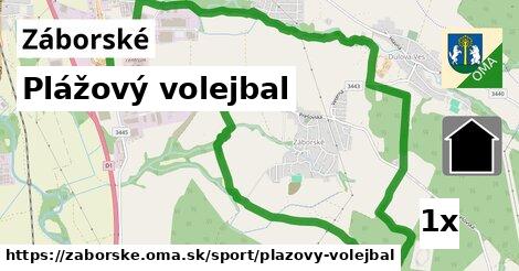 Plážový volejbal, Záborské