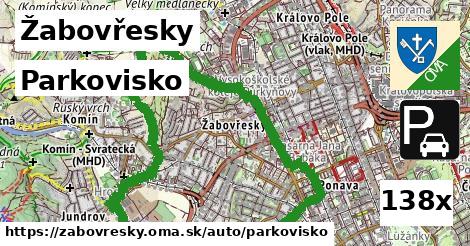 Parkovisko, Žabovřesky