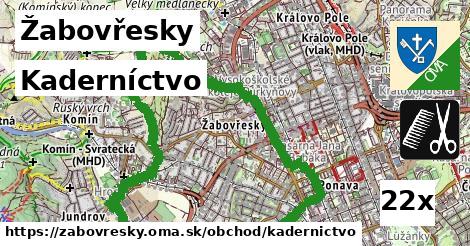 Kaderníctvo, Žabovřesky