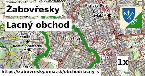 lacný obchod v Žabovřesky