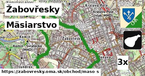 Mäsiarstvo, Žabovřesky