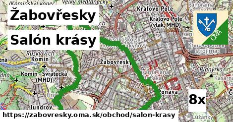 Salón krásy, Žabovřesky