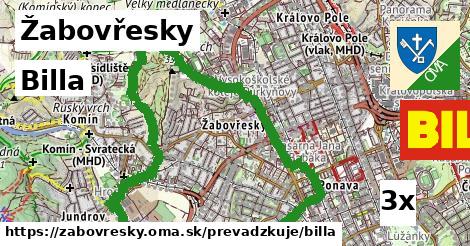 Billa v Žabovřesky