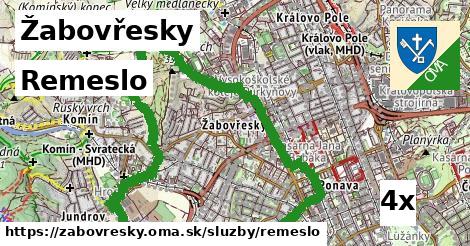 Remeslo, Žabovřesky