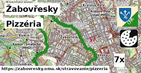 Pizzéria, Žabovřesky