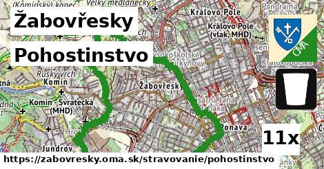 Pohostinstvo, Žabovřesky