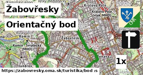 Orientačný bod, Žabovřesky