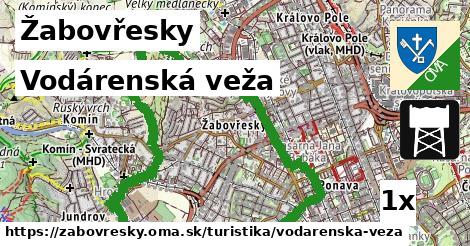 Vodárenská veža, Žabovřesky