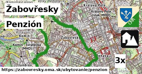 Penzión, Žabovřesky