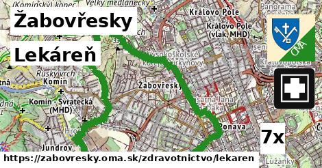 Lekáreň, Žabovřesky