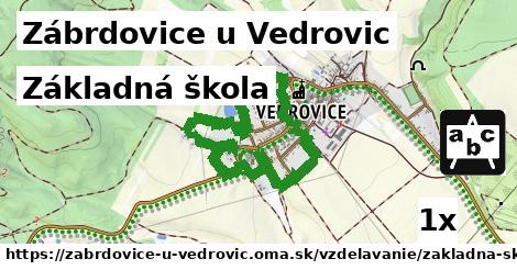 základná škola v Zábrdovice u Vedrovic