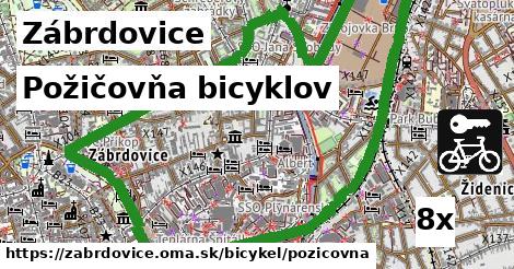 Požičovňa bicyklov, Zábrdovice