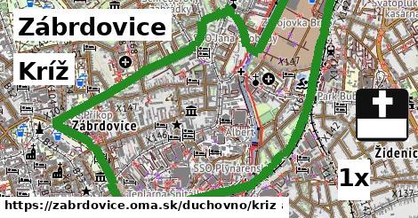 Kríž, Zábrdovice