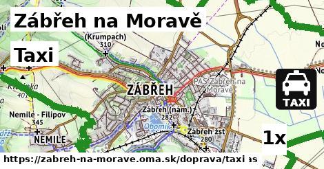 taxi v Zábřeh na Moravě