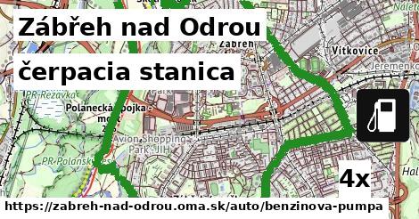 čerpacia stanica, Zábřeh nad Odrou