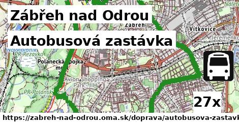 Autobusová zastávka, Zábřeh nad Odrou