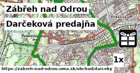 darčeková predajňa v Zábřeh nad Odrou