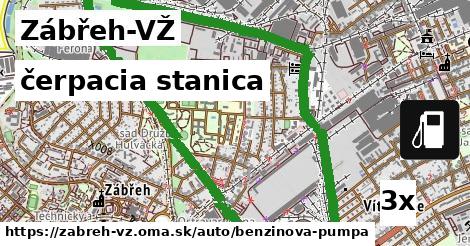 čerpacia stanica, Zábřeh-VŽ