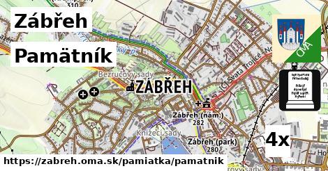 Pamätník, Zábřeh