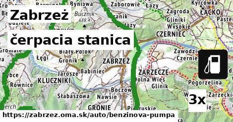 čerpacia stanica v Zabrzeż