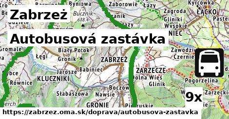 Autobusová zastávka, Zabrzeż