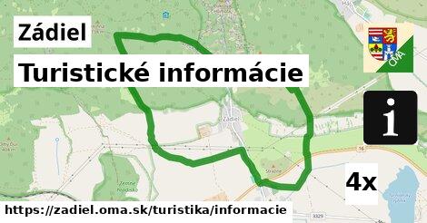 Turistické informácie, Zádiel