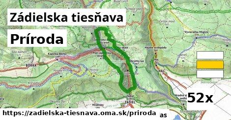 príroda v Zádielska tiesňava