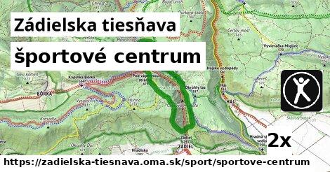 športové centrum v Zádielska tiesňava